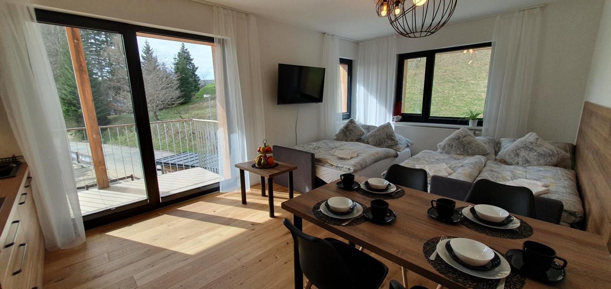 Ski&Bike Apartment Janske Lazne + Parking Exterior foto