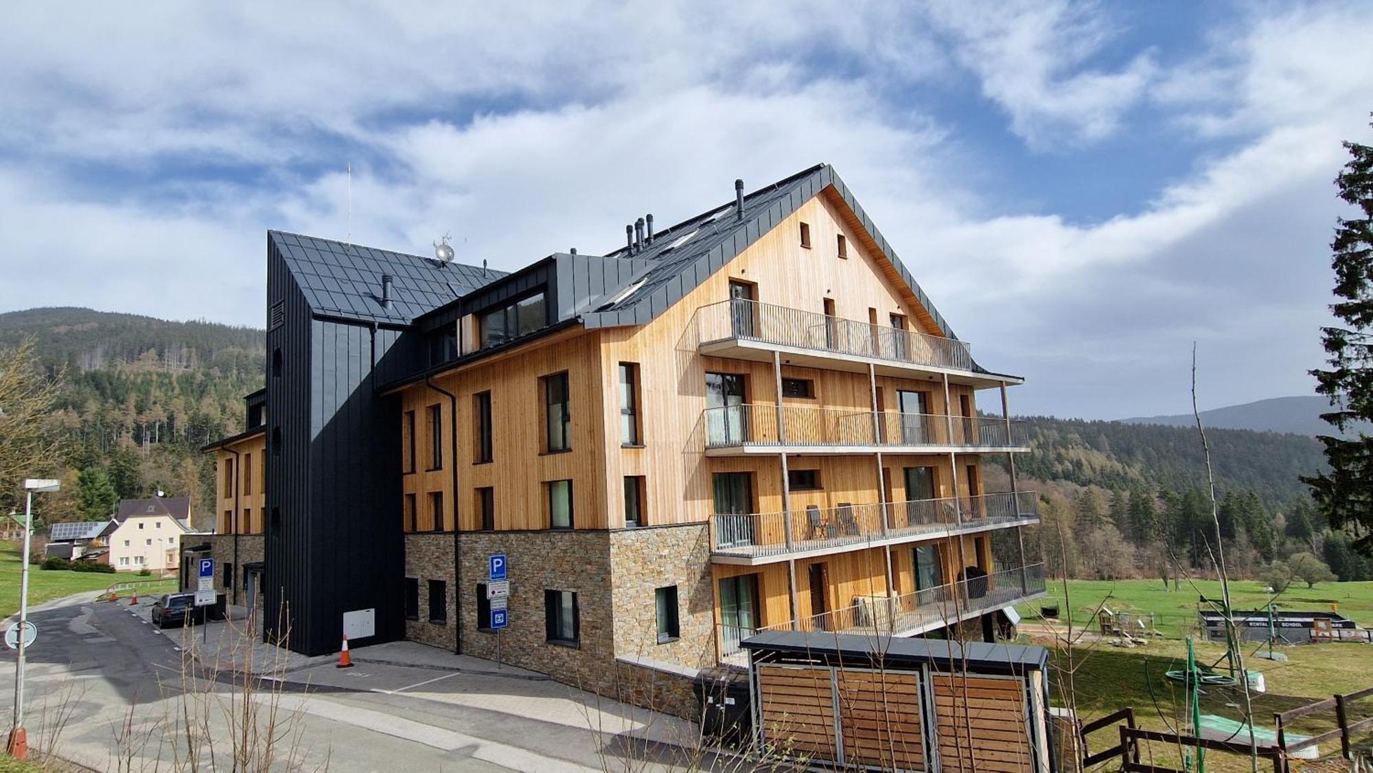 Ski&Bike Apartment Janske Lazne + Parking Exterior foto
